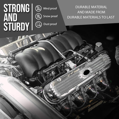 G-PLUS Throttle Body Cable Bracket Fit 92MM 102MM LSX LS LS1 LS3 LS6 LS7 4‑Bolts Drive‑By‑Cable Throttle Body Not Fit the Larger 105mm Intakes Black