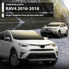 G-PLUS Front Bumper Spoiler Face Bar Trim Molding Pad Compatible with Toyota RAV4 2016-2018 5271142110B0, TO1094103 Silver