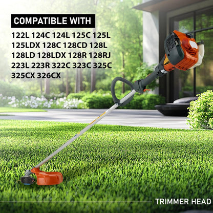 G-PLUS 5pcs T25 Tap Trimmer Head Compatible with Husqvarna 122L 124C 124L 125C 125L 125LDX 128C 128CD 128L 128LD 128LDX 128R String Trimmer Weedeater