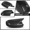 G-PLUS Side Mirror Covers Shell Cap Left and Right Compatible with Dodge Charger SRT 2015-2023 Carbon Fiber