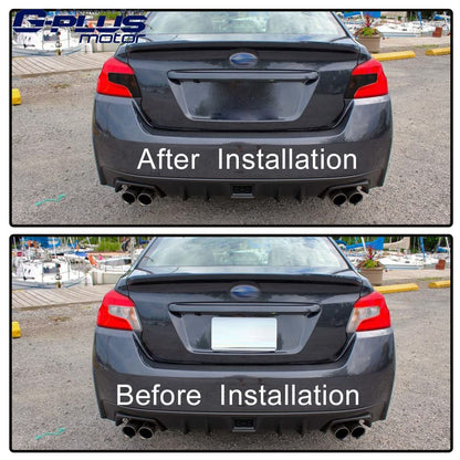 G-PLUS Sedan Tail Light Tint Film Precut US Compatible with WRX/WRX STI 2015-2020