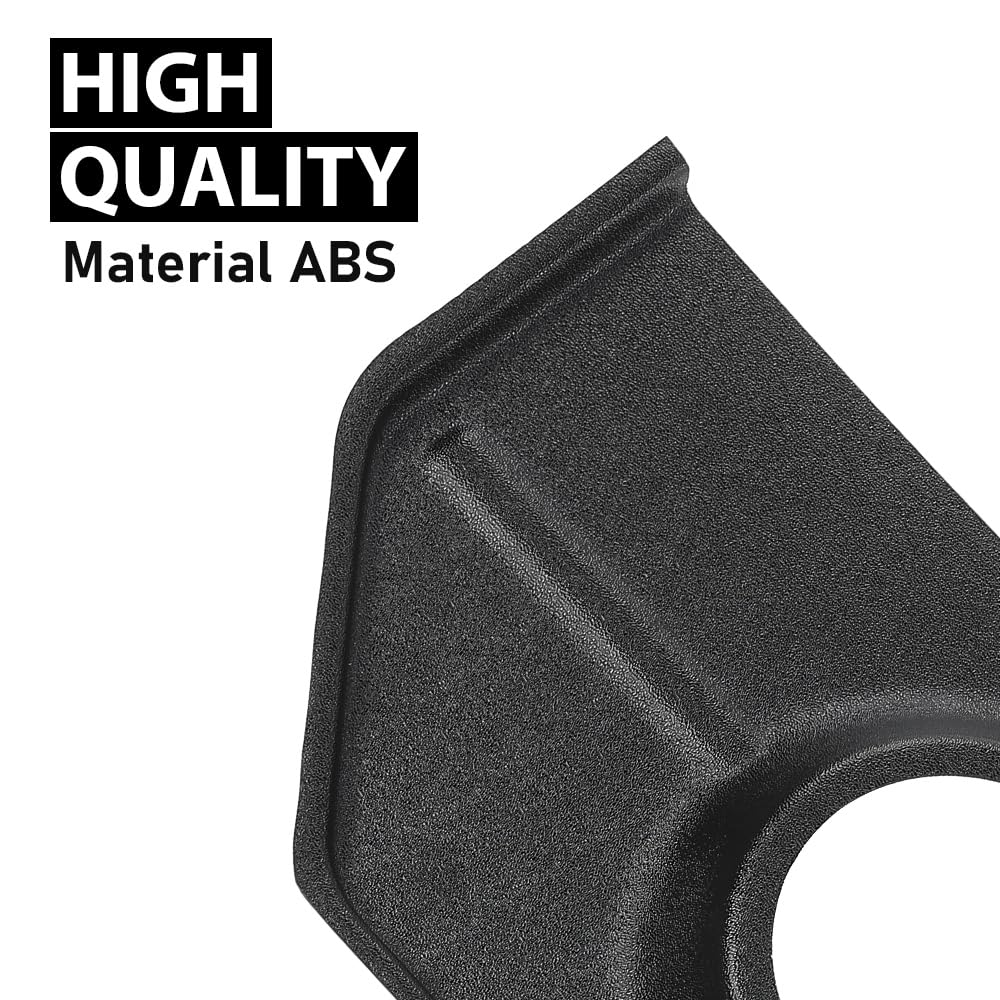 G-PLUS Speaker Kick Panels Pair Black Compatible with Ford Mustang 1967-1968