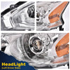G-PLUS Headlights Compatible With 2013 2014 2015 Nissan Altima 4-Door Sedan Factory Style Automotive Halogen Model Headlamps,Black Driver Side(Left),faros delanteros