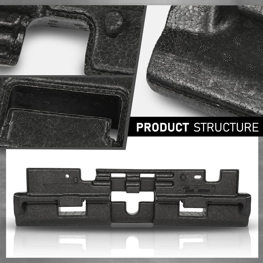 G-PLUS Front Bumper Foam Energy Impact Absorber Compatible with Jeep Grand Cherokee 2014-2016,Not Fit Diesel 68223471AA