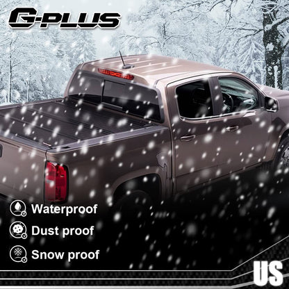 G-PLUS LED 3rd Third Center High Mount X Stop Light Lamp Compatible with 2004-2012 Chevy Colorado/GMC Canyon 2006-2008 Isuzu I-Series 3D LED Bar Tail Brake Light 15286505