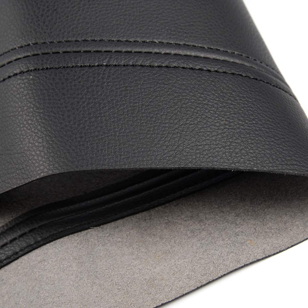 G-PLUS 2pcs Leather Front Door Panels Armrest Cover Replacement for Honda Accord Sedan 2008 2009 2010 2011 2012 Black