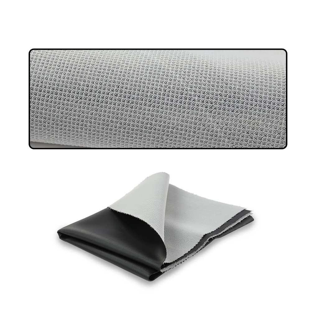 G-PLUS Motorcycle Seat Cover Fabric 24" x 36" Vinyl ATV Scooter Seat Cover Material Motorcycle Flexible Seat Protector