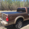 G-PLUS Soft Fold Four-FOLD Truck Bed Tonneau Cover 1999-2018 Compatible with Ford F250 F350 F450 Super Duty | Fits 6.8' 6.8ft Bed