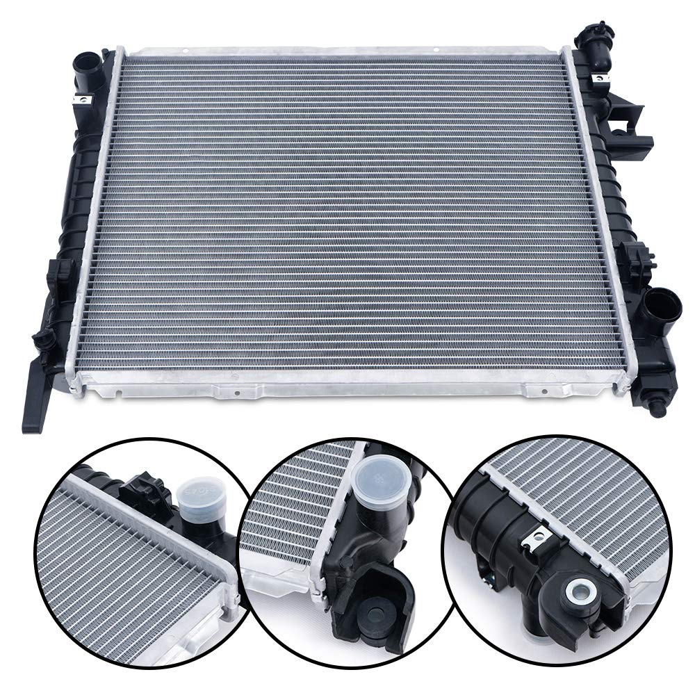 Replacement for Dodge Ram 1500 2500 3500 2004 2005 2006 2007 2008 2009 CU2813 Aluminum Cooling Radiator