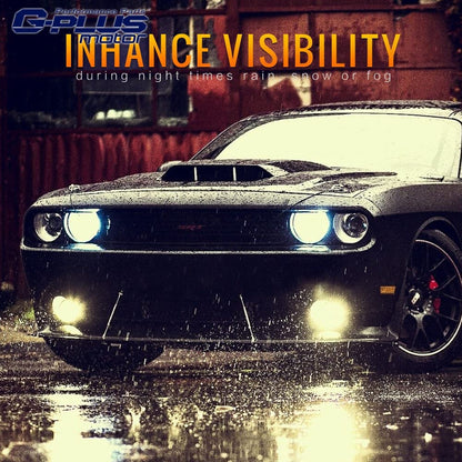 G-PLUS Front Bumper Fog Lights Compatible with Toyota Camry Corolla Yaris Lexus Clear Driving LH&RH Side Fog Lamps neblineros para autos delantero faros antiniebla