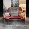G-PLUS LED Headlights Assembly,Fit For 2005-2011 Toyota Tacoma,DRL Tube Halo Projector Headlamps w/o Bulbs,faros delanteros Clear lens Chrome Housing Amber Reflector Left & Right