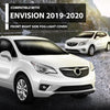 G-PLUS Fog Light Covers Front Passenger Right Side Hand Compatible with Buick Envision (submodel: Base, Essence, Preferred, Premium, Premium II) 2019 2020 42489939, GM1039266 Chrome Black