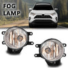 G-PLUS Front Bumper Fog Lights Lamps Left&Right Compatible with Toyota RAV4 2019-2022 8122012230