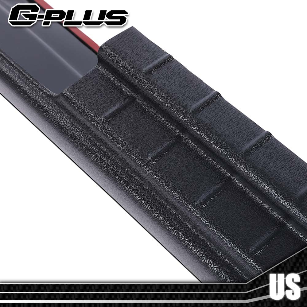 G-PLUS Rocker Panel Black Compatible with Chevy Silverado 1500 Crew Cab 2014 2015 2016 2017 2018 Rocker Panel Protector Guard Covers