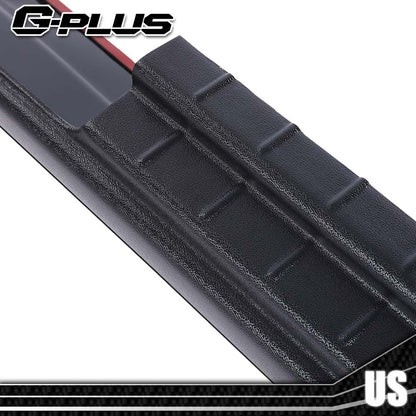 G-PLUS Rocker Panel Black Compatible with Chevy Silverado 1500 Crew Cab 2014 2015 2016 2017 2018 Rocker Panel Protector Guard Covers