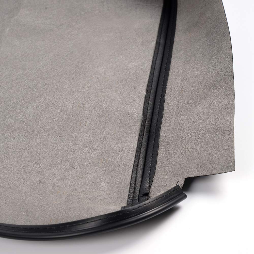 G-PLUS Center Console Lid Armrest Cover Replacement Compatible with Dodge Ram 1500 2500 3500 2002-2008 Leather Black