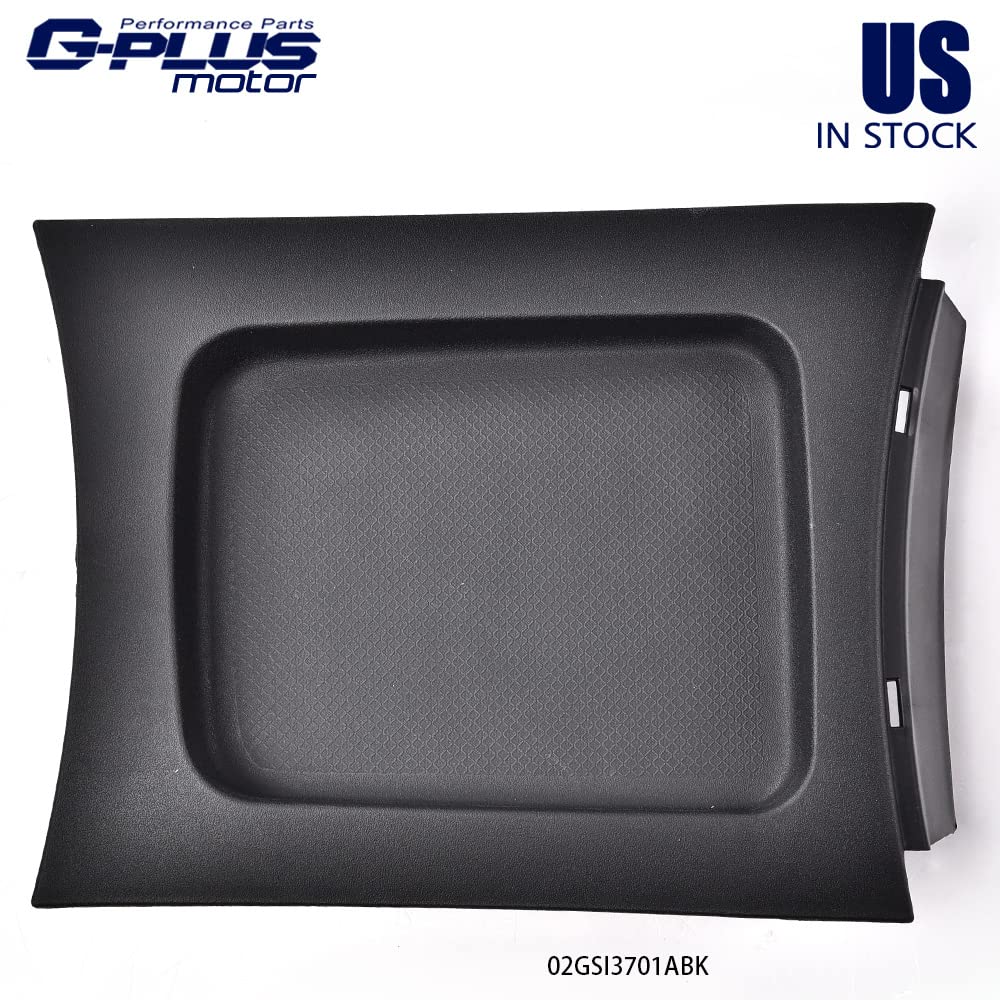G-PLUS Shifter Console Tray Bezel Compatible with 2011-2017 Dodge Charger,Gear Shift Indicator Bezel 1RN52AAAAC Black