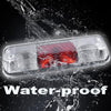 G-PLUS 3rd Brake Light, Compatible with 2004-2008 Ford F150 Truck Third Brake Lights Assembly High Mount Center Rear Roof Third Cargo Light Parking Light Halogen, Clear/Red Lens Black Housing