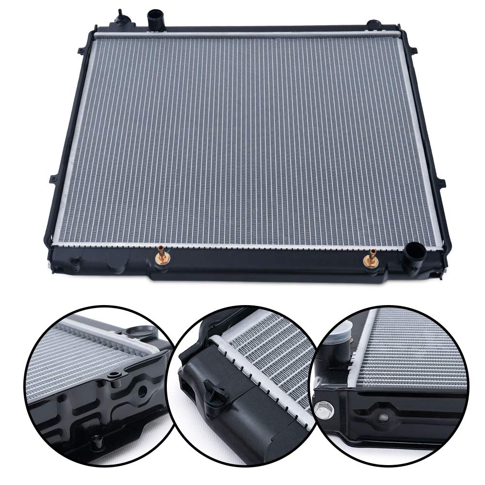 Aluminum Radiator Replacement For Toyota Tundra Base 2005-2006 / Compatible For Toyota Tundra Limited SR5 2000-2006 4.7L V8