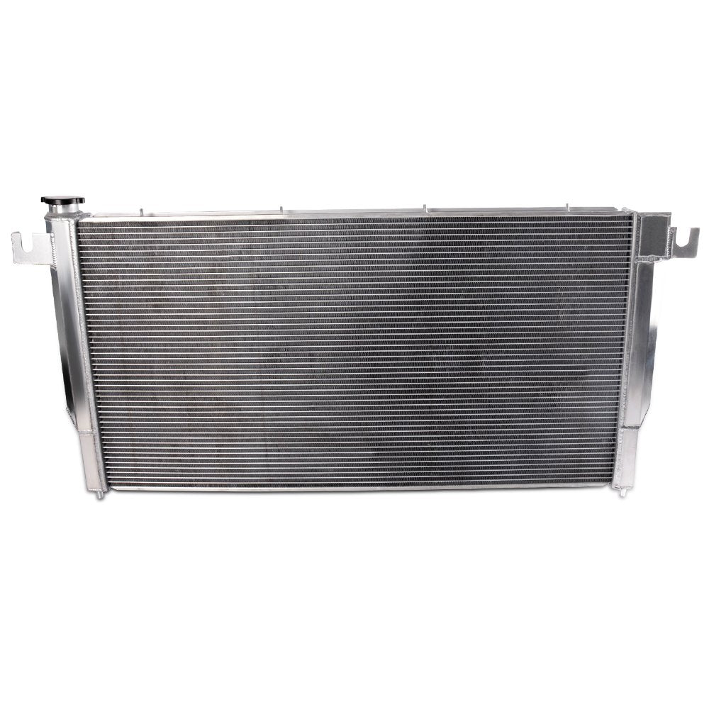 2 Row Core Racing Aluminum Performance Radiator Replacement For Dodge Ram 2500 3500 5.9L DIESEL ENGINE 1994-2002
