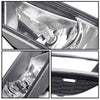G-PLUS Front Bumper Driving Fog Light Lamps Compatible with Honda CRV 2015-2016 w/Switch Bulbs Bezel Neblineros Para Autos Delantero Faros Antiniebla(Clear Lens)