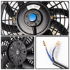 G-PLUS 3 Row 52mm Aluminum Racing Radiator Replacement For Honda Civic EK EG B16A B18C DOHC 1992-2000 + 12" Radiator Cooling Fan