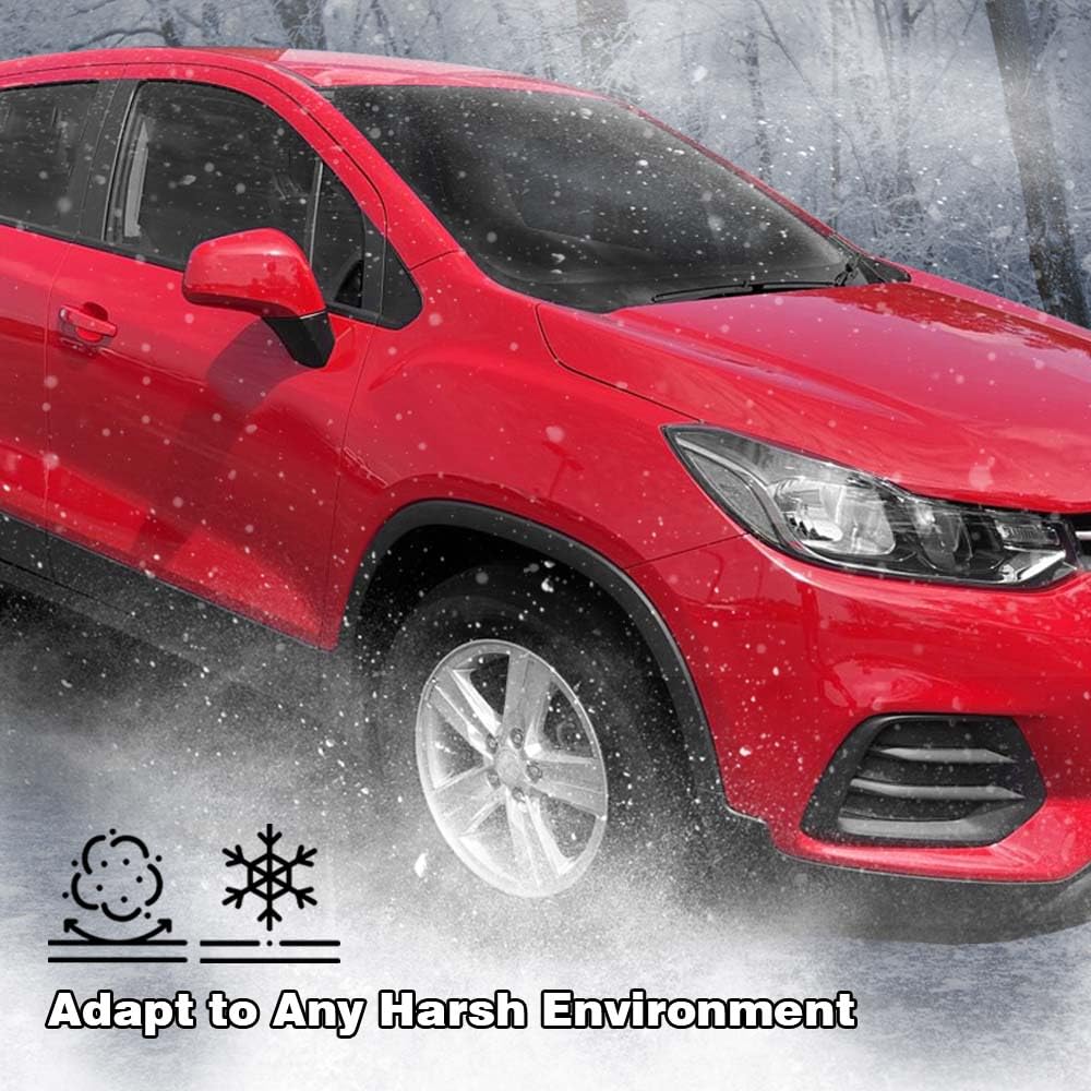 G-PLUS Front Right Wheel Housing Molding Trim Compatible With Chevy Trax 2017-2022 42490925, GM1291251 Passenger Side Fender Flares Trim