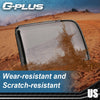 G-PLUS Front Headlight Lens Cover Compatible with 05-07 Ford F250 F350 F450 F550, Left & Right Side (Smoky Lens)