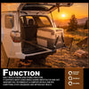 G-PLUS Slide Mount for 28/65L Portable Refrigerator Compatible with Car Fridge w/ Tie-Down Straps Black