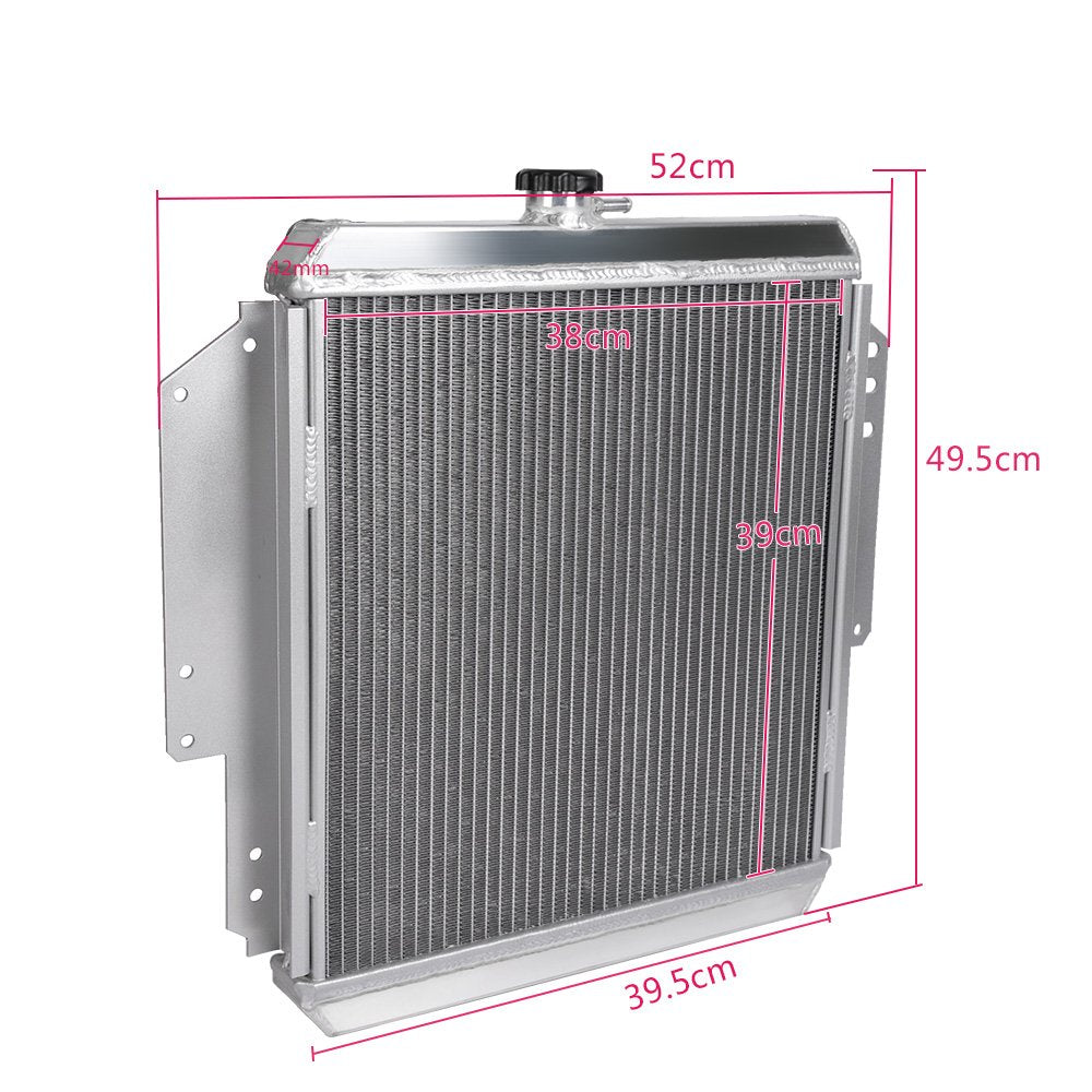 G-PLUS Radiator Compatible with 1984-1998 Suzuki Sierra/Jimny/Samurai/Ja51 Sj 413/Sj413 G13 1.3l