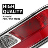 G-PLUS Rear Right Passenger Side Tail Light Lamp Compatible with LX GX460 2014-2023 81671-60160, 8167160160, LX2887103 Luces Traseras Rear Brake Lamps Assembly