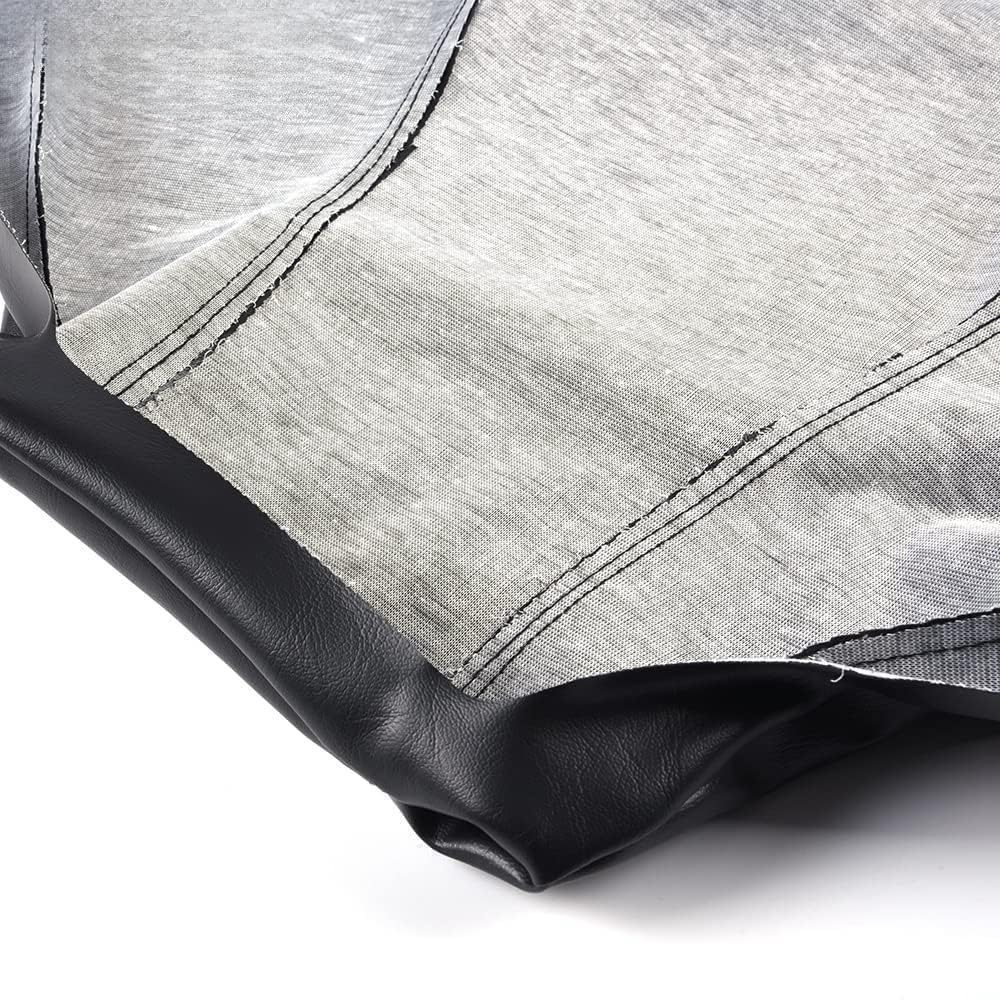G-PLUS Motorcycl Standard Seat Cover Leather Seatcover Compatible with Honda Rancher 420 2007-2012