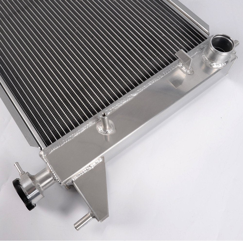 Aluminum Racing Cooling Radiator Stop Leak Compatible For FORD MUSTANG GT/GTS/SVT 3.8L 5.0L 1994-1995