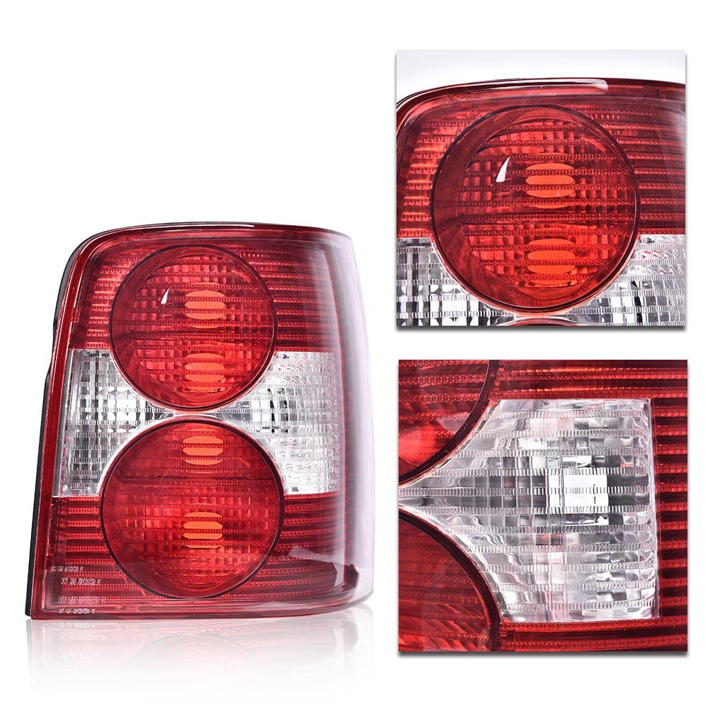 G-PLUS Rear Tail Lamp Light Right Compatible with VW Passat B5 B5.5 Wagon 2001 2002 2003 2004 2005 8151089130, 8152089130 Luces TraserasAssembly