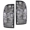 G-PLUS Rear Tail Light Brake Lamps With bulb Wiring Pair Compatible with Toyota Tacoma 2001-2004 81560-04060, 81550-04060 Rear Brake Lamps Assembly Luces Traseras