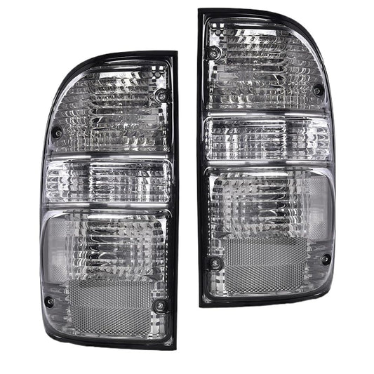 G-PLUS Rear Tail Light Brake Lamps With bulb Wiring Pair Compatible with Toyota Tacoma 2001-2004 81560-04060, 81550-04060 Rear Brake Lamps Assembly Luces Traseras