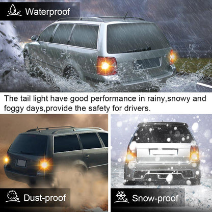 G-PLUS Rear Tail Lamp Light Right Compatible with VW Passat B5 B5.5 Wagon 2001 2002 2003 2004 2005 8151089130, 8152089130 Luces TraserasAssembly