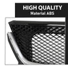 G-PLUS Front Bumper Grille Grill Compatible with Cadillac XT6 2020-2021 84758562 Black and Chrome