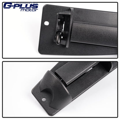 G-PLUS Extended Cab Door Handle Rear Left Driver Side Compatible with Chevy Silverado GMC Sierra 1500 2500 3500 1999-2007 Only for Extended Cab Pickup GM1520115 15758172