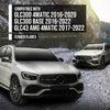 G-PLUS Fender Trim Molding Front Right Compatible with Benz GLC300 4Matic 2016-2020 / GLC300 Base 2016-2022 / GLC43 AMG 4Matic 2017-2022 2538850622, MB1291101 Black