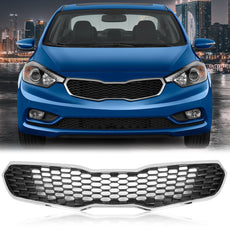 G-PLUS Front Bumper Grille Assembly Chrome Mesh for Kia Forte 2014-2016 Product Specifications