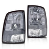 G-PLUS Tail Lights Assembly w/o Bulbs Compatible with Dodge Ram 1500 2009-2018, Fit Dodge Ram 2500 3500 2010-2018, Left & Right Rear Brake Lamps, Smoky Lens, CH2819124