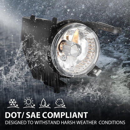 G-PLUS Front Right Fog Light Driving Lamp Compatible with Subaru Forester 2006-2008 84501SA180