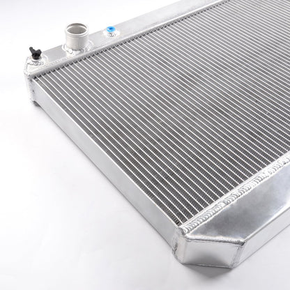 Aluminum Racing Radiator Compatible For Pontiac GTO/Tempest/LeMans 1964 1965 1966 1967+12" Cooling Fan