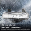 G-PLUS LED Front Left Fog Light Lamp Assembly, Compatible with Ford Explorer 2020-2024 (Except Timberline Model), Driver Side, LB5Z15201A, LB5Z15201B