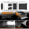 G-PLUS TPE Floor Mats Fit Tesla Cybertruck 2023-2025 1st & 2nd &3rd & 4th Row & Cargo Mat Truck Accessories Cargo Liners All Weather Protection 6PCS Black Alfombras para Carro