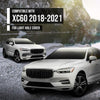 G-PLUS Fog Light Hole Cover Set Left & Right Side Compatible with Volvo XC60 2018 2019 2020 2021 31694538, 31694538-5 Chrome Black