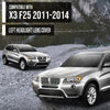 G-PLUS Headlight Lens Cover Compatible with BMW X3 F25 2011-2014 Left Side Front Headlamp Lens Cover Clear