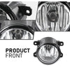 G-PLUS Fog Light Lamp Set Left Right Compatible with Ram Promaster 1500 2500 3500 2014 2015 2016 2017 2018 2019 2020 2021 2022 AC2592111N