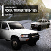 G-PLUS TPE Dash Cover Dashboard Compatible with Toyota 4Runner Pickup 1989 1990 1991 1992 1993 1994 1995 Gray